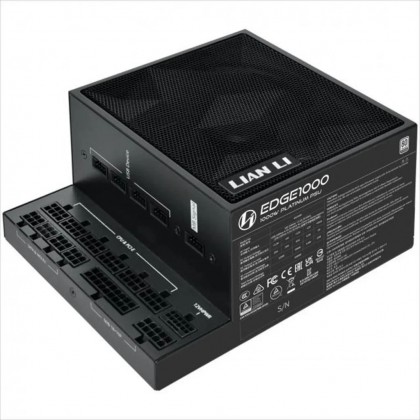 Lian Li захранване PSU ATX 3.1 1000W EDGE Platinum EG1000 - USB Hub included