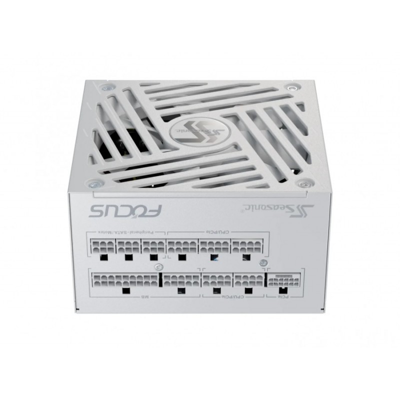 Seasonic захранване PSU ATX 3.1 1000W Gold, Full Modular, PCIe 5.1 - FOCUS-GX-1000-V4-WHITE, FOCUS-GX-1000-V4-WHITE