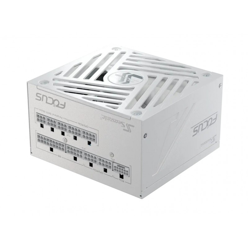 Seasonic захранване PSU ATX 3.1 750W Gold, Full Modular, PCIe 5.1 - FOCUS-GX-750-V4-WHITE, FOCUS-GX-750-V4-WHITE