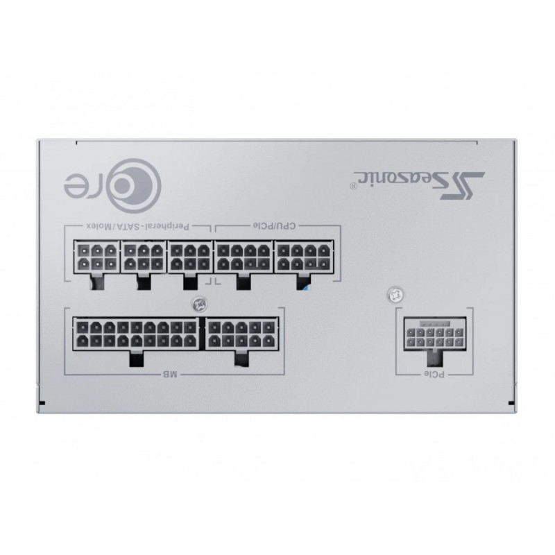 Seasonic захранване PSU ATX 3.1 750W Gold, Full Modular, PCIe 5.1 - CORE GX-750 V2 White - SRP-CGX751-A5A32SF-WH