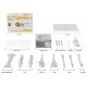 Seasonic захранване PSU ATX 3.1 750W Gold, Full Modular, PCIe 5.1 - CORE GX-750 V2 White - SRP-CGX751-A5A32SF-WH