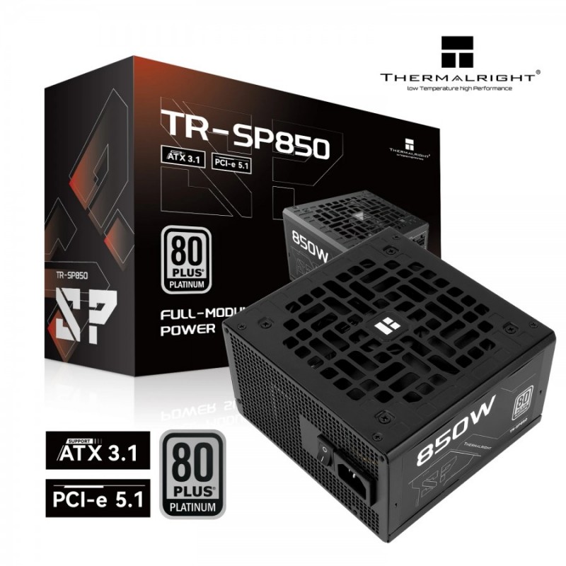 Thermalright захранване PSU ATX 3.1 850W Platinum - TR-SP850 Black