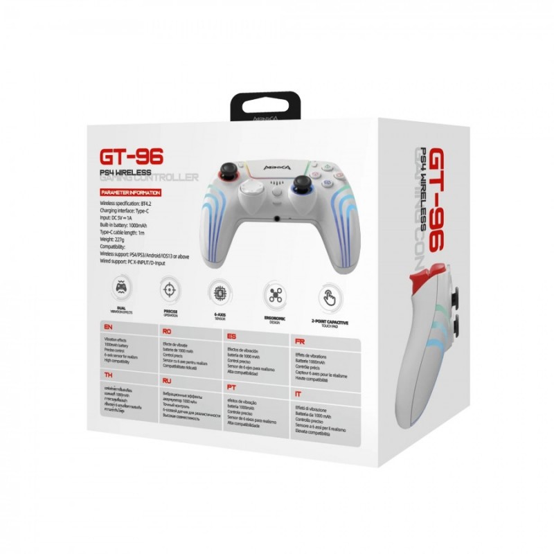 Marvo геймпад Gamepad Monka Contra GT-96 - PS4, RGB, Wireless, Vibration, MARVO-GT-96