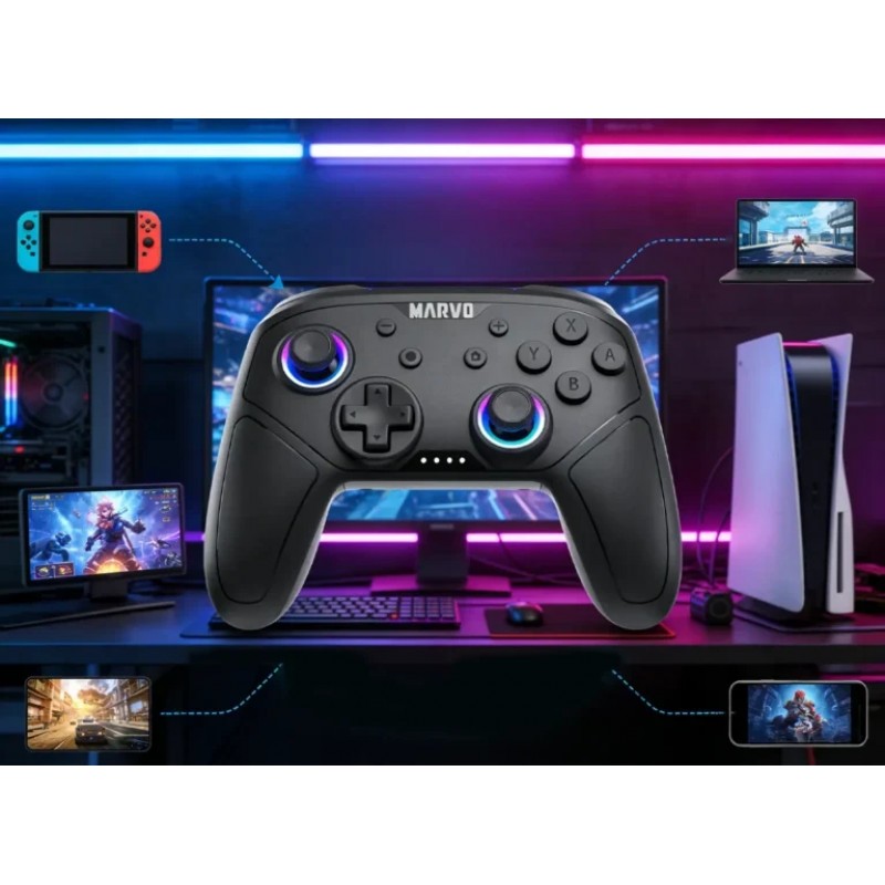 Marvo геймпад Gamepad Pact 60 GT-80 - PS4, Wireless, Vibration