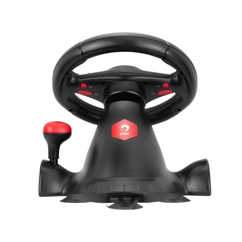 Marvo волан с педали Racing Wheel with 2 pedals - GT-903 - Vibration, MARVO-GT-903