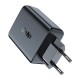 Acefast Универсално зарядно за стена Charger Wall GaN PD50W - A29 - USB-C x 2, Black, ACEFAST-A29-BK