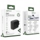 Acefast Универсално зарядно за стена Charger Wall GaN PD50W - A29 - USB-C x 2, Black, ACEFAST-A29-BK