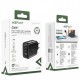 Acefast Универсално зарядно за стена Charger Wall GaN PD65W - A41 - USB-C x 2, USB-A x 1, Black, ACEFAST-A41-BK