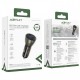 Acefast зарядно за кола Fast Charger Car PD3.0 60W - B10 - USB-C x 2, Metal, Black, ACEFAST-B10-BK