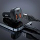 Acefast зарядно за кола Fast Charger Car PD3.0 66W - B2 - USB-C x 1, USB-A x 2, Black, ACEFAST-B2-BK