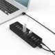Orico хъб USB 10-port HUB with power adapter -  P10-U2-V1-EU-BK-P10-U2-V1-EU-BK