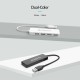 Orico хъб USB2.0 HUB 4 port Black - FL01-BK-FL01-BK-BP