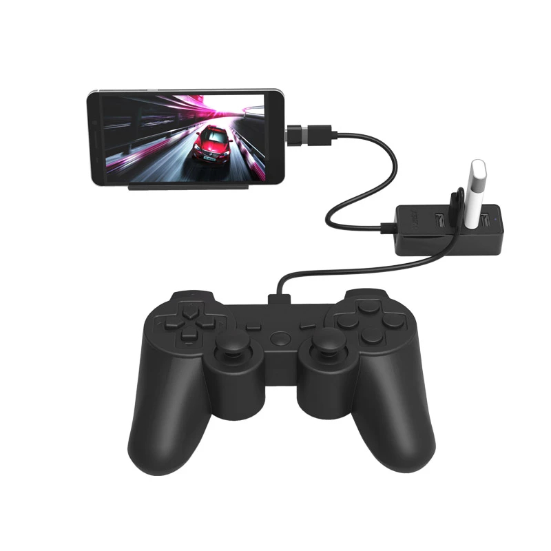 Orico хъб USB2.0 HUB 4 port - USB/Micro USB input, Black - W5P-U2-030-BK-EP, W5P-U2-030-BK-EP-HW