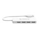 Orico хъб USB2.0 HUB 4 port White - FL01-WH, FL01-WH