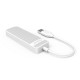 Orico хъб USB2.0 HUB 4 port White - FL02-WH, FL02-WH-BP