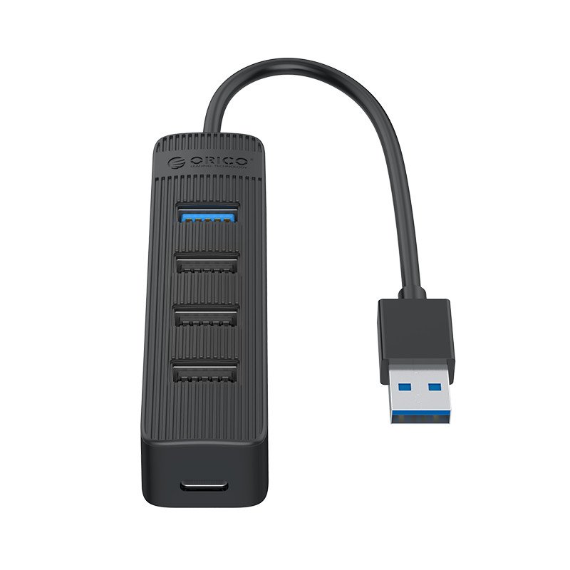 Orico хъб USB3.0/2.0 HUB 4 ports - TWU32-4A-TWU32-4A-BK-EP