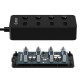 Orico хъб USB3.0 HUB 4 port black, 4 On/Off buttons - EAN:695430114981, W9PH4-U3-BK