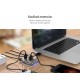 Orico хъб USB3.0 HUB 4 port transparent, 1m cable - MH4U-U3-03-CR, MH4U-U3-10-CR