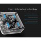 Orico хъб USB3.0 HUB 4 port transparent, 1m cable - MH4U-U3-03-CR, MH4U-U3-10-CR