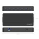 Orico хъб USB3.0 HUB 7 port with Premium Power Adapter, Black - H7928-U3-V1-BK, H7928-U3-V1-BK