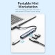 Vention хъб USB3.0 HUB 4 port Aluminium - CKOHB