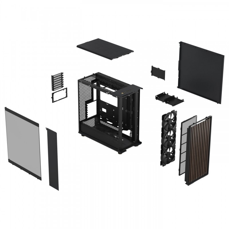 FD NORTH XL CHARCOAL BLACK TG, FD-C-NOR1X-02 / FD-C-NOR1X-02