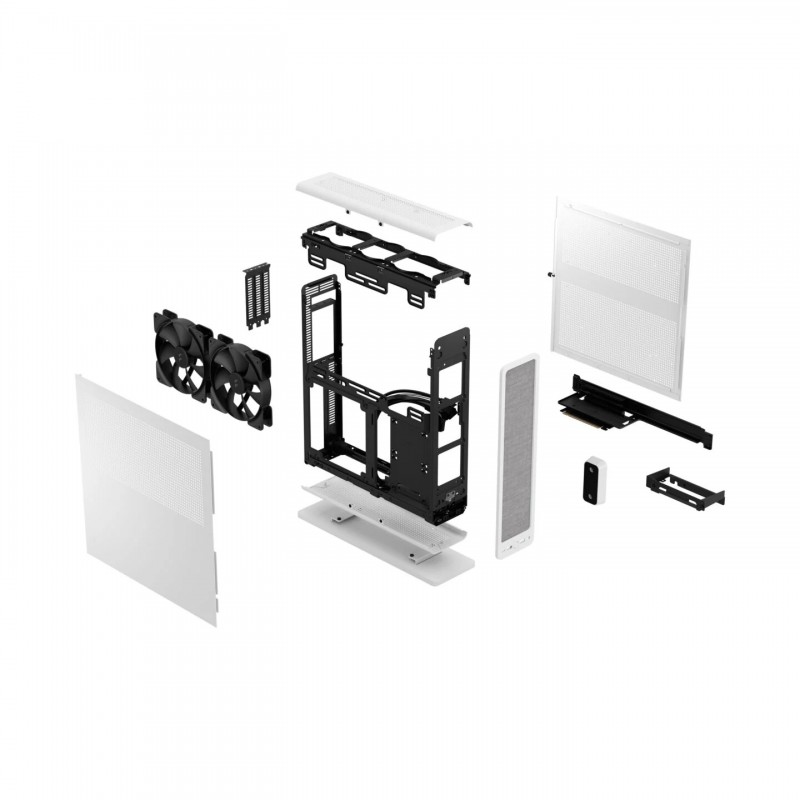 FD RIDGE WHITE MITX PCIE 4.0, FD-C-RID1N-12 / FD-C-RID1N-12