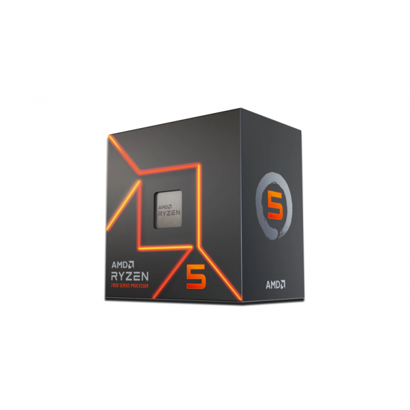 AMD RYZEN 5 7600 3.8G 32MB BOX, RYZEN 5 7600 BOX / 100-100001015BOX
