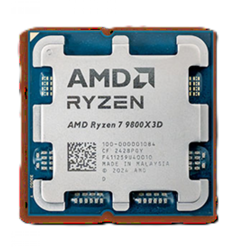 AMD RYZEN 7 9800X3D TRAY, AMD RYZEN 7 9800X3D TRAY / 100-000001084