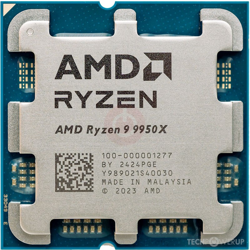 AMD RYZEN 9 9950X TRAY, RYZEN 9 9950X TRAY / 100-000001277