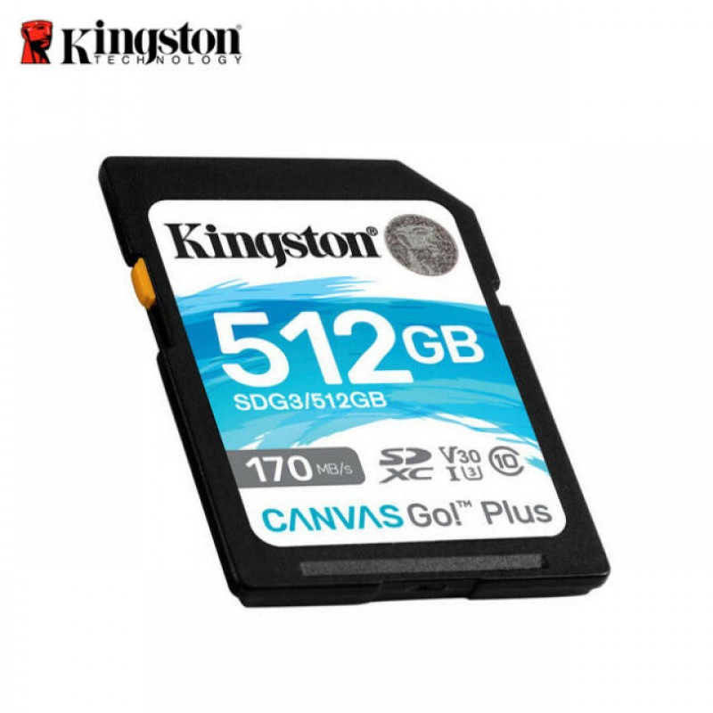 512G SD KINGSTON CANVAS GO+, SDG3/512GB / SDG3/512GB