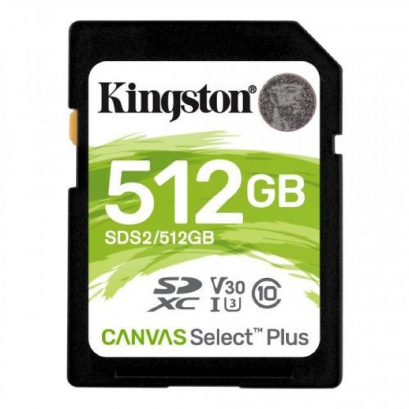 512G SDMIC KINGST CANVAS SEL+, SDS2/512GB / SDS2/512GB