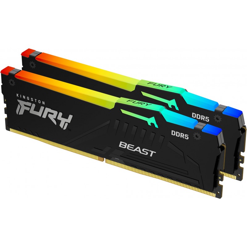 2X16G D5 6000 EXP BEAS BLK RGB, KF560C30BBEAK2-32 / KF560C30BBEAK2-32