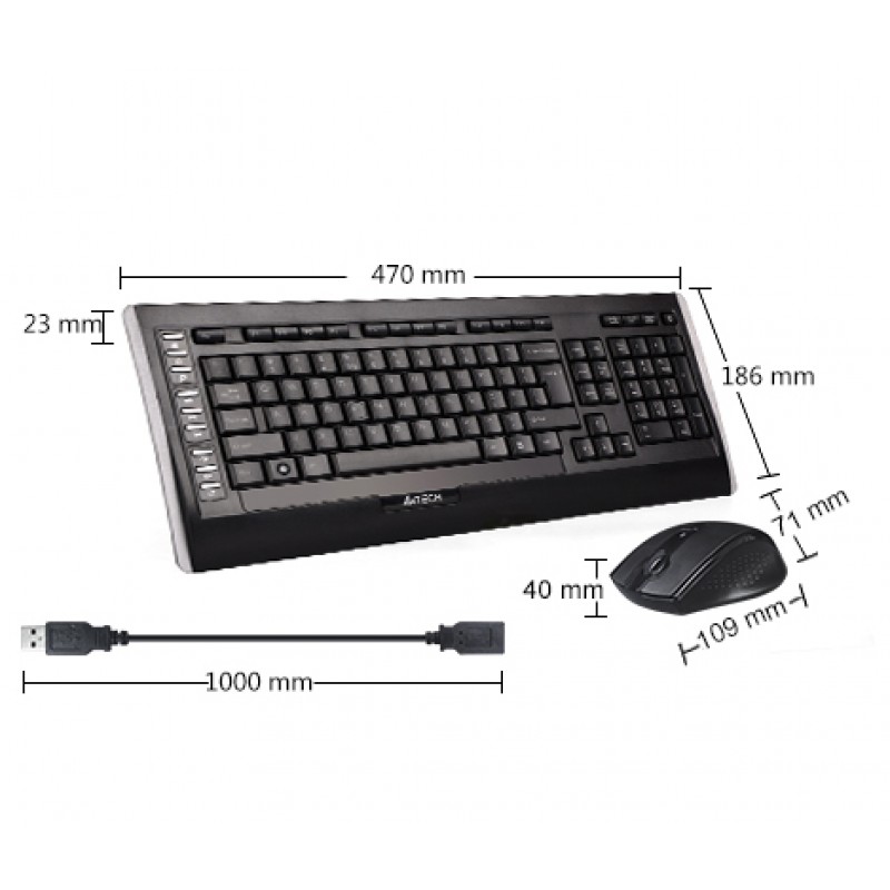A4 9300F GLAS RUN WL DSKTP USB, 9300F GLASS RUN WL V-TRACK DESKTOP (GR-152+G9-730F / 9300F
