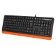 A4 FKS10 MULTM KEYB ORANGE, FKS10 FSTYLER NATURAL MULTMEDIA KEYBOARD ORANGE US / FKS10 ORANGE