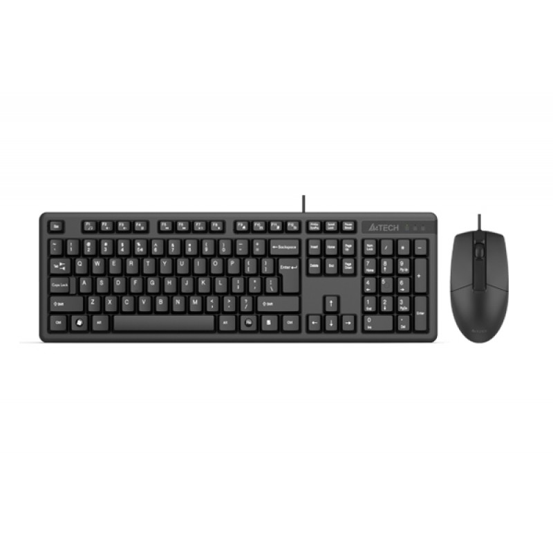 A4 KK-3330 USB DESKTOP BLACK, KK-3 + OP-330 WIRED USB DESKTOP BLACK / KK-3330
