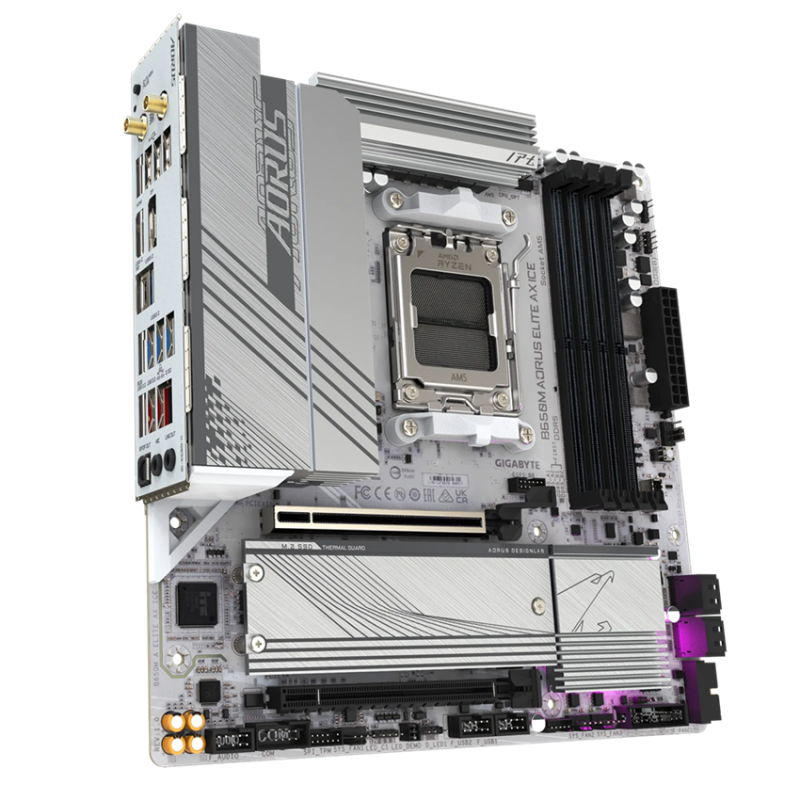 GB B650M A ELITE AX ICE /AM5