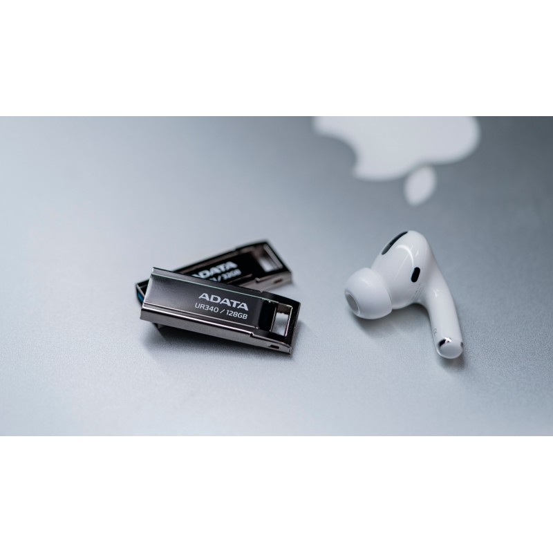 128GB USB UR340 ADATA BLACK, 4711085935472 / AROY-UR340-128GBK