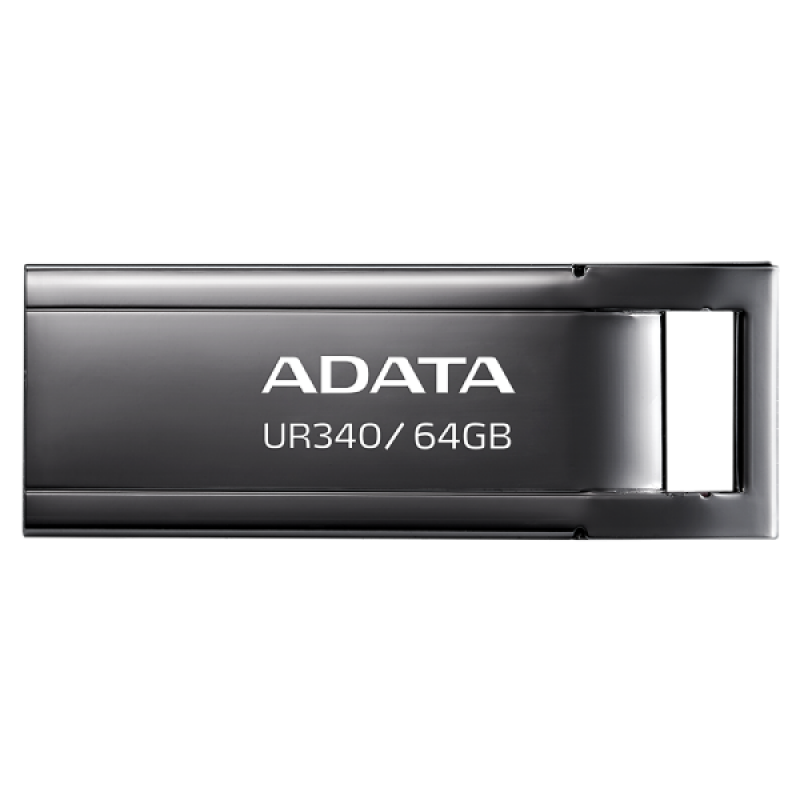 64GB USB UR340 ADATA BLACK, 4711085935465 / AROY-UR340-64GBK