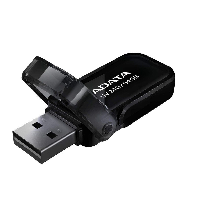 64GB USB UV240 ADATA BLACK, AUV240-64G-RBK / AUV240-64G-RBK