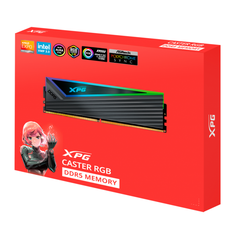 16G DDR5 6000 XPG CASTER RGB, 4711085941046 / AX5U6000C3016G-DCCARGY