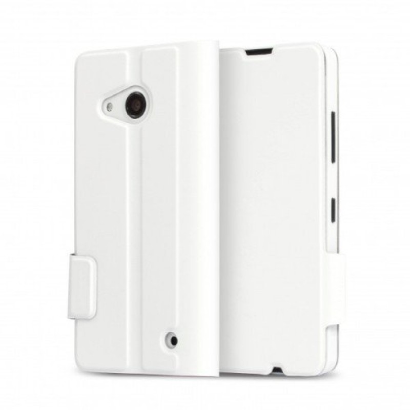 MS LUMIA 550 FLIP COVER WHITE-550FW / 606