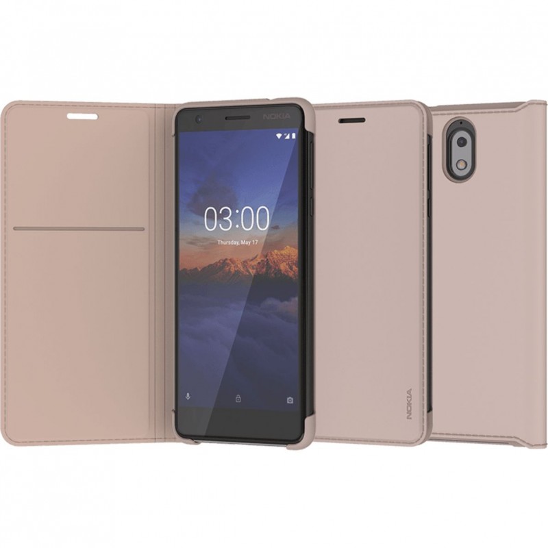 NOKIA 3.1 CP-306 FLIP COVER CR-CP-306  NOKIA 3.1 FLIP COVER CREAM / MO-NO-TA58