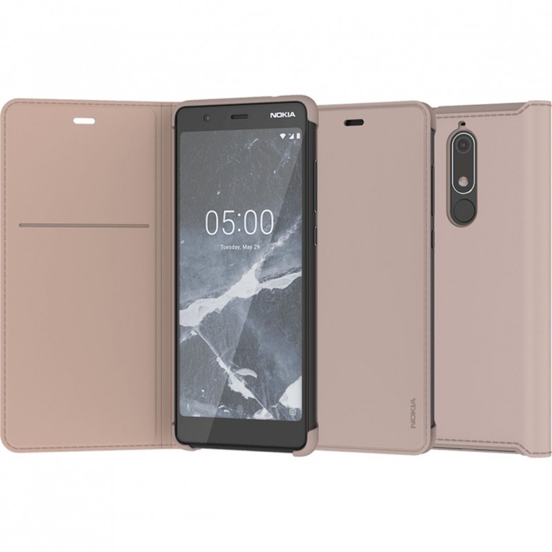 NOKIA 5.1 CP-307 FLIP COVER CR-CP-307 NOKIA 5.1 FLIP COVER CREAM / MO-NO-TA60