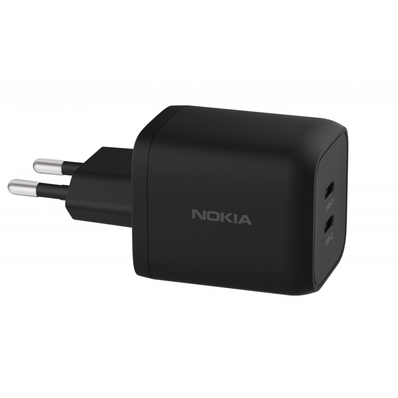 NOKIA DUAL PORT WALL CHARG 65W, DUAL PORT WALL CHARGER 65W EU PD-65W / 8P00000273