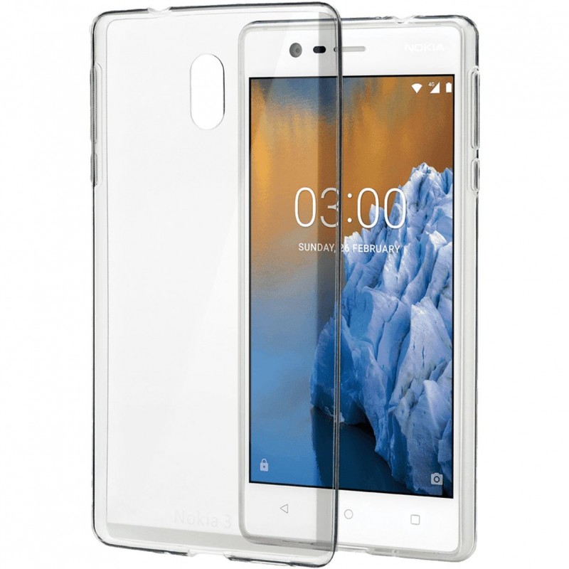 NOKIA 3 SLIM CRYSTAL COVER-CC-103 NOKIA 3 SLIM CRYSTAL COVER / MO-NO-TA04