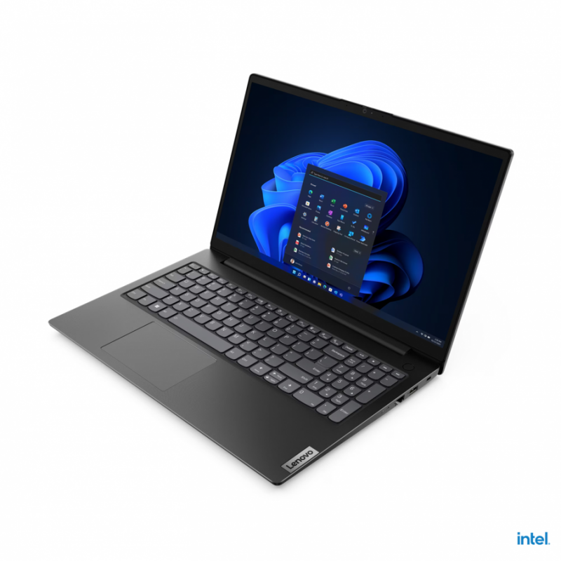 Лаптоп Lenovo V15 G4 IRU, 15.6" FHD IPS, i3-1315U, 8GB, 512GB SSD, Black, 83A1006VBM
