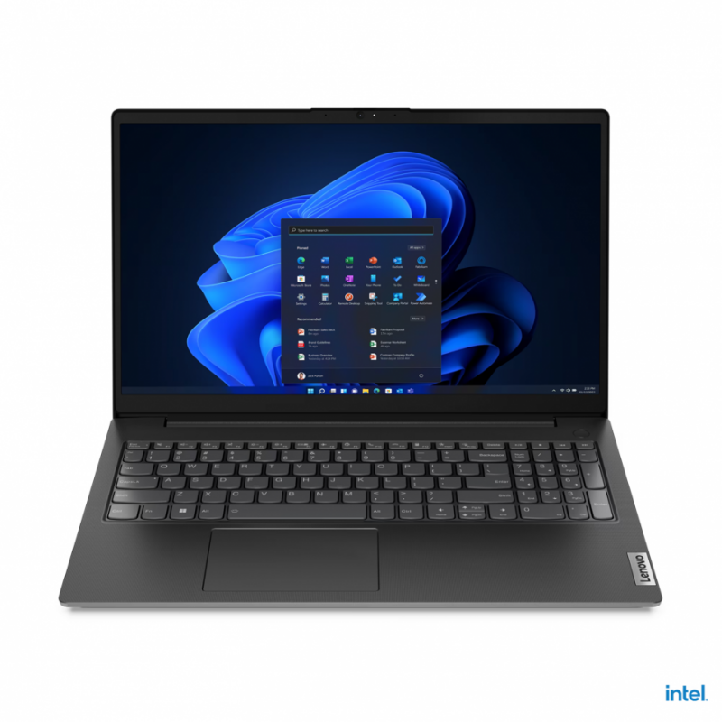 Лаптоп Lenovo V15 G4 IRU, 15.6" FHD IPS, i3-1315U, 8GB, 512GB SSD, Black, 83A1006VBM