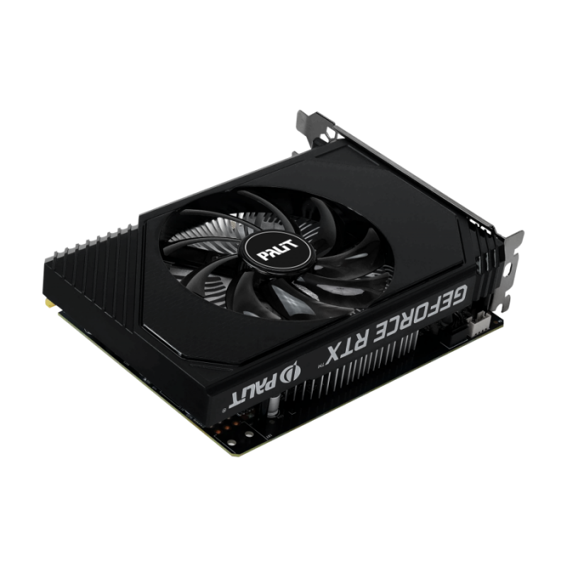 Видео Карта PALIT GeForce RTX 3050 StormX 6GB GDDR6 96-bit, RTX3050 STORMX 6GB GDDR6 / NE63050018JE-1070F
