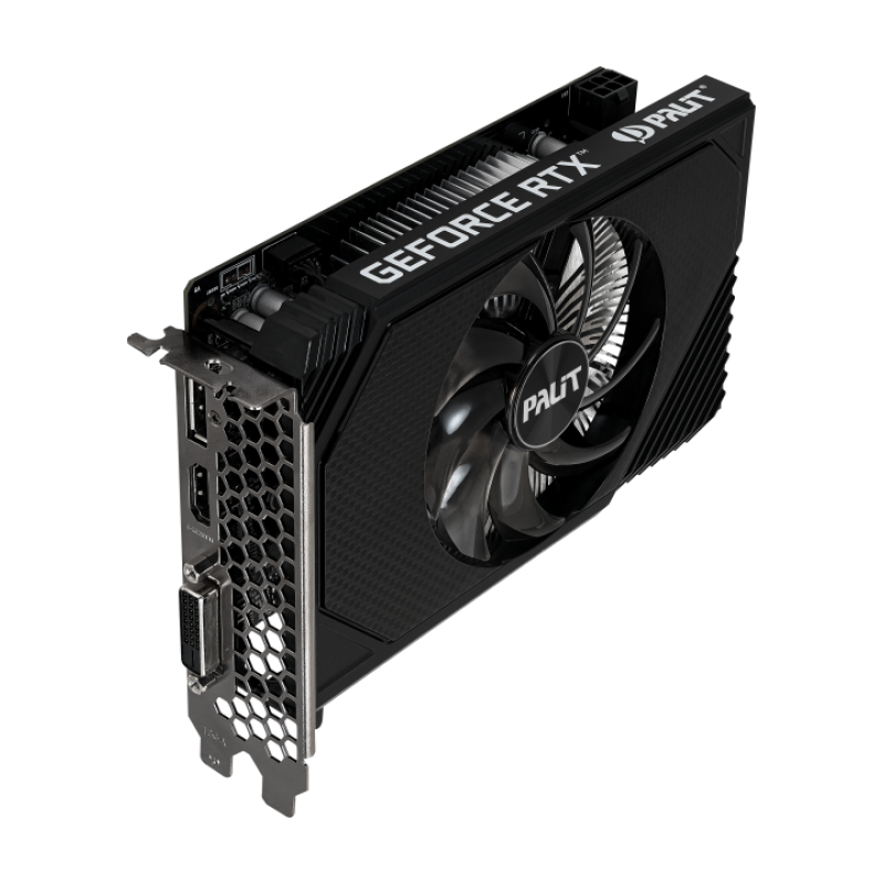 Видео Карта PALIT GeForce RTX 3050 StormX 8GB GDDR6 128-bit, RTX3050 STORMX 8GB GDDR6 / NE63050018P1-1070F